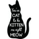 thumbnail image 1 of Decomural Cat To Be Kitten Cat WS-41527, 1 of 2