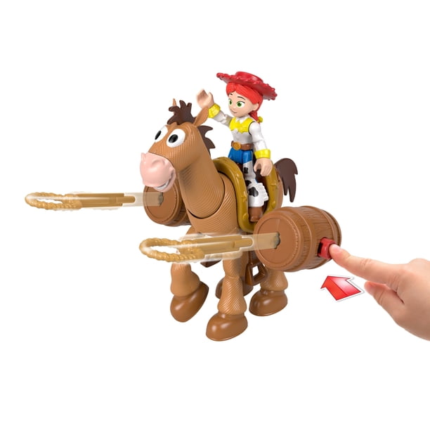 Figura de Acción Imaginext Toy Story Pixar Jessie Tiro Al Blanco