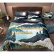 thumbnail image 1 of Mountain Landscapeding Quilt Duvet Cover Set Comforter Cover Home Textiles3-Piece Bedding Set, 1 of 5