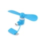 thumbnail image 2 of Miniventilador de teléfono móvil DNTESR 2 en 1 compatible con iPhone y Android, 2 of 7