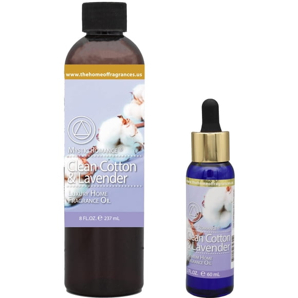 Set De Aceites Aromáticos Clean Cotton Lavender 60 Ml