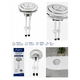 thumbnail image 3 of Boton Superior De Estanque Wc Redondo Universal Fanaloza, 3 of 8