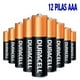 thumbnail image 5 of Blister Tira De 12 Pilas Alcalina Aaa Duracell 1,5v negro, 5 of 6