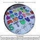 thumbnail image 2 of Funda para Neumático de Repuesto Desmarcar Alphabet Lore 76cm, 2 of 6