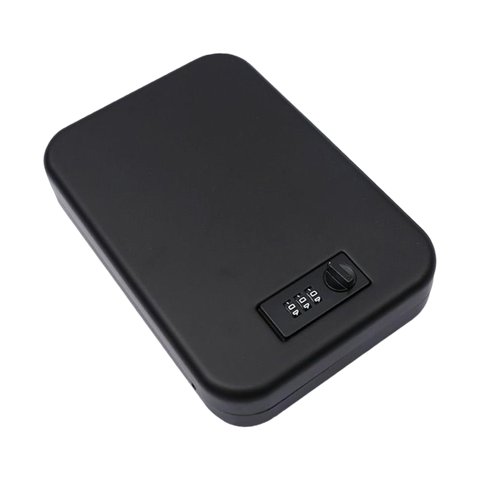 Magideal - Estuche De Seguridad Portátil Cerradura De Combinación Resistente Fácil De Leer Cerradura De Combinación Estuche De Acero Estuche De Almacenamiento De