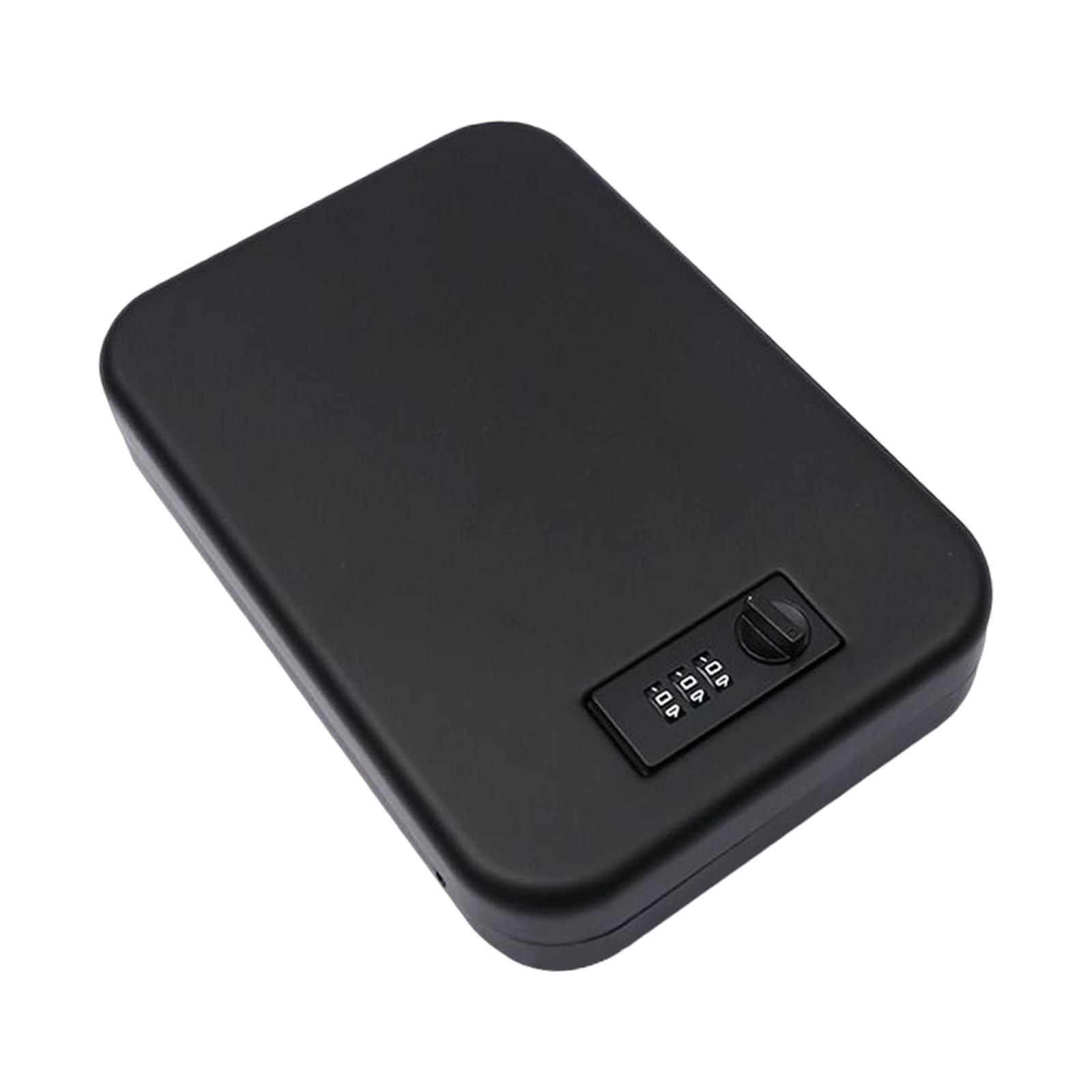 Magideal - Estuche De Seguridad Portátil Cerradura De Combinación Resistente Fácil De Leer Cerradura De Combinación Estuche De Acero Estuche De Almacenamiento De