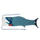 thumbnail image 1 of Bolsa De Lavandería Con Forma De Pez, Bolsa De Almacenamiento De Ropa Sucia Multiusos Para Acampar, Casa, Apartamento, Color Azul, 1 of 5