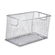 thumbnail image 3 of Cesta De Almacenamiento De Malla De Alambre, Contenedor Organizador Para Cocina, Baño, Despensa, Color Plateado, 3 of 5