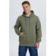 thumbnail image 2 of Polerón Hombre Hoodie Verde Militar, 2 of 4