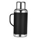 thumbnail image 1 of Botella De Agua Grande Aislada De 1,2 L, Vaso Portátil Para Bebidas, Regalo Para Conducir, Color Negro, 1 of 3