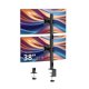 thumbnail image 1 of Soporte para Monitor SIIG 33-38" Dual 12 kg Negro, 1 of 9