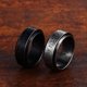 thumbnail image 3 of Anillo Runas Vikingo Titanio Giratoria Hombre Masculina m1, 3 of 3