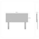 thumbnail image 3 of Cama Europea Terapeutic + Respaldo Tela 2 Plaza Base Dividida, 3 of 7