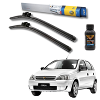 Plumillas Hella Cleantech Para Chevrolet Corsa Evolution 2002-2005