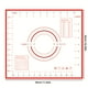 thumbnail image 3 of 1pc Silicone Table Mat For Kneading Dough, Pizza Making, Baking, Non-slip, Non-stick Kneading Board, Kitchen Cooking Gadgets, Gifts For Mom, Mother's Day, Women, 3 of 4