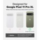 thumbnail image 2 of Funda Ringke Onyx Verde Oscuro para Google Pixel 11 Pro XL, 2 of 9
