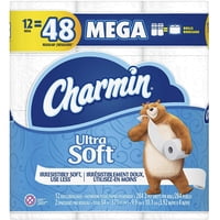 Papel Higiénico Charmin Ultra Soft 12 Mega Rollos