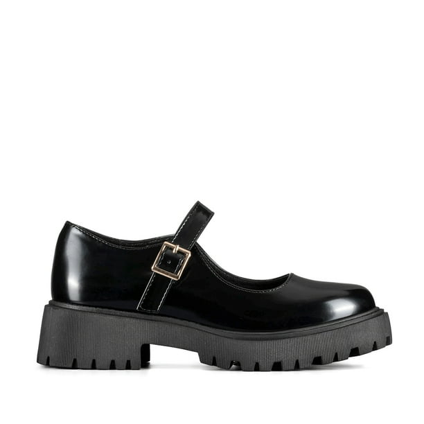 Zapatos Mary Jane Con Taco Fiesta Escolar Mujer Weide YOU250