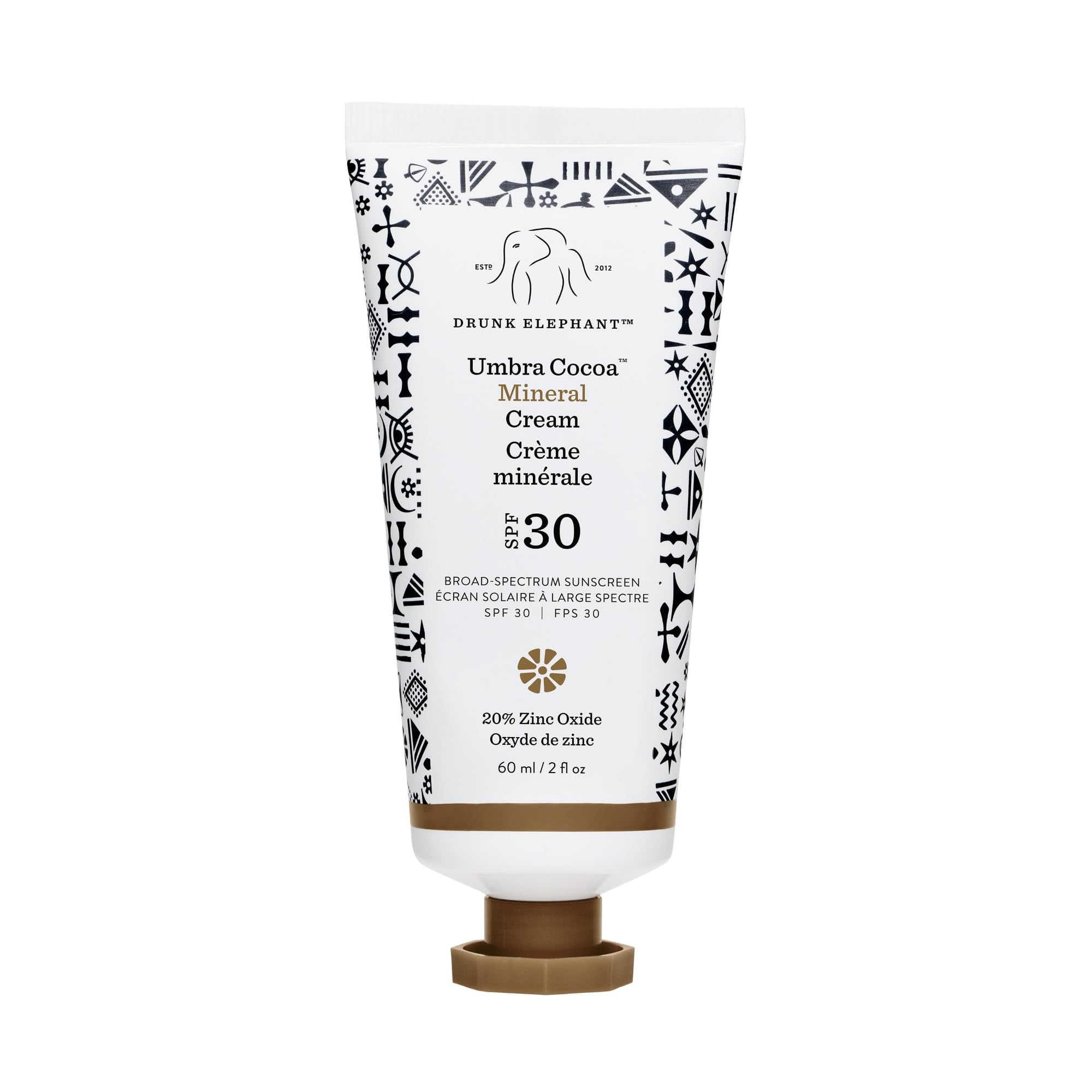 Protector Solar Drunk Elephant Umbra Crema Mineral De Cacao Spf 30