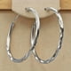thumbnail image 1 of 18K Gold Plated Hoop Huggie Earrings: Perfect for Women & Girls' Parties & Holidays!, 1 of 5