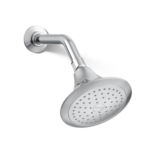 Alcachofa de ducha Kohler Forté®, función única, 9,5 l/min, cromada