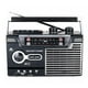 thumbnail image 1 of Radio Cassette Bluetooth Aux Usb Fm Am Sw Vintage Record, 1 of 2