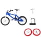 thumbnail image 1 of Aleación De Mini Dedo Bmx Bicicleta De Monta?a Juguete W 2x Neumáticos De Repuesto Modelos De Bicicleta Azul, 1 of 5