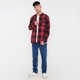 thumbnail image 4 of Camisa Hombre Cuadros Color Rojo Corona, 4 of 5