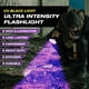 thumbnail image 2 of Linterna de luz negra UV KOBRA 395nm 100 LED 18W, 2 of 6