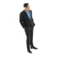 thumbnail image 1 of 1/64 Figura De Hombre En Miniatura Escena Personaje Figura De Calle Modelo Traje Negro, 1 of 5