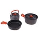 thumbnail image 3 of plegable antiadherente olla de aluminio sartén hervidor de cocina de camping cocinar juego de utensilios de cocina, 3 of 5