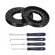 thumbnail image 1 of 2Pack Sello de Aceite, 35x72x10mm TC Caucho Nitrilo Doble Labio Cubierta con Kit de Ganchos, 1 of 7