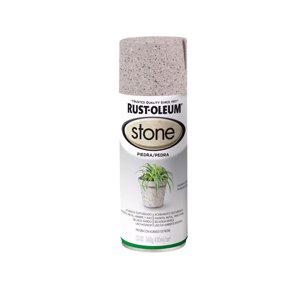 Rust-Oleum - Pintura En Spray Acabado Piedra Marrón Claro Texturado 340 G