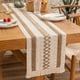 thumbnail image 4 of Camino De Mesa Estilo Macramé Con Diseño En Yute 33x180 Cm md04, 4 of 4