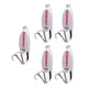 thumbnail image 3 of 5x Cucharas De Pesca Verticales Duros Spinnerbaits Cebos Para Lubinas Agua Dulce Agua Salada Plata 10g, 3 of 5