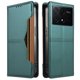 thumbnail image 1 of Funda Billetera para [Xiaomi Redmi K70E] Tarjetero Magnético Soporte Verde, 1 of 6