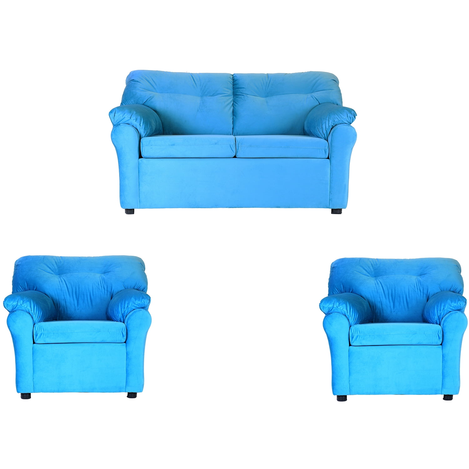 Muebles América - Living América 211 Tela Turquesa