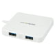 thumbnail image 3 of Hub USB C StarTech.com de 3 puertos USB-C a USB-A GbE RJ45 blanco, 3 of 5