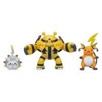 Paquete De Figuras Pokémon Battle Togedemaru Raichu Electivire