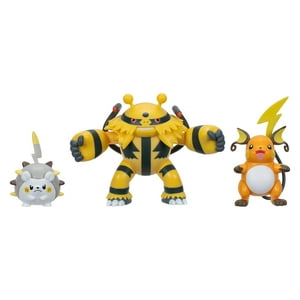 Paquete De Figuras Pokémon Battle Togedemaru Raichu Electivire