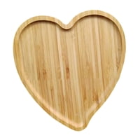 Bothyi - Bandeja Para Servir Bandeja De Comida Multiusos De Madera Para Mesa De Centro Restaurante De Camping 13 Cm X 12,5 Cm X 1,7 Cm