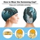 thumbnail image 3 of Gorro de Natación Flow de Licra, 3 of 6