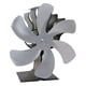 thumbnail image 5 of Ventilador De Estufa De 6 Aspas Accionado Por Calor Eco Amistoso Ventilador De Chimenea Eficacia Plata, 5 of 5