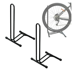 Genérico - Pack X2 Soporte De Bicicleta Bicicletero Estacionamiento