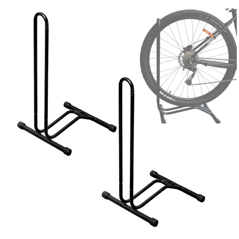 Genérico - Pack X2 Soporte De Bicicleta Bicicletero Estacionamiento