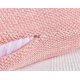 thumbnail image 4 of 2x Funda Cojin Decorativo 45x45 Estilo Boho Larentia Algodon Rosa claro, 4 of 8
