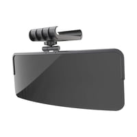 Magideal - Parasol Para Coche, Protección Solar, Accesorios Ajustables Para Coche, Bloqueador De Visera Parasol De Visión Clara Giratoria, Placa Parasol Para , Polarizado