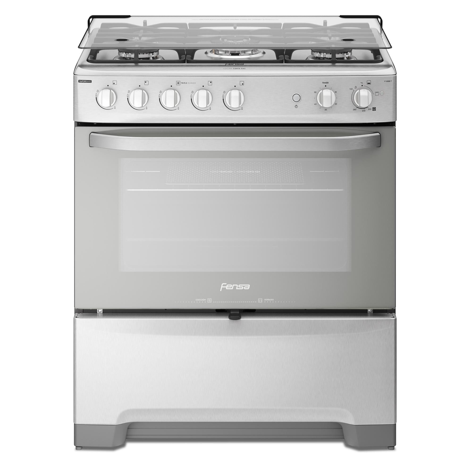 Fensa - Cocina Gas Licuado / Gas Natural 5 Quemadores F 5500 T