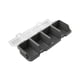 thumbnail image 2 of Organizador De Tornillo Almacenamiento De Almacenamiento Garaje Carrera Artículos Pequeños Tuercas Bancos De Trabajo Con Tapa Gris, 2 of 5