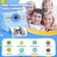 thumbnail image 2 of Cámara de impresión instantánea HiMont Kids 1080P HD con tarjeta de 32 GB azul, 2 of 7